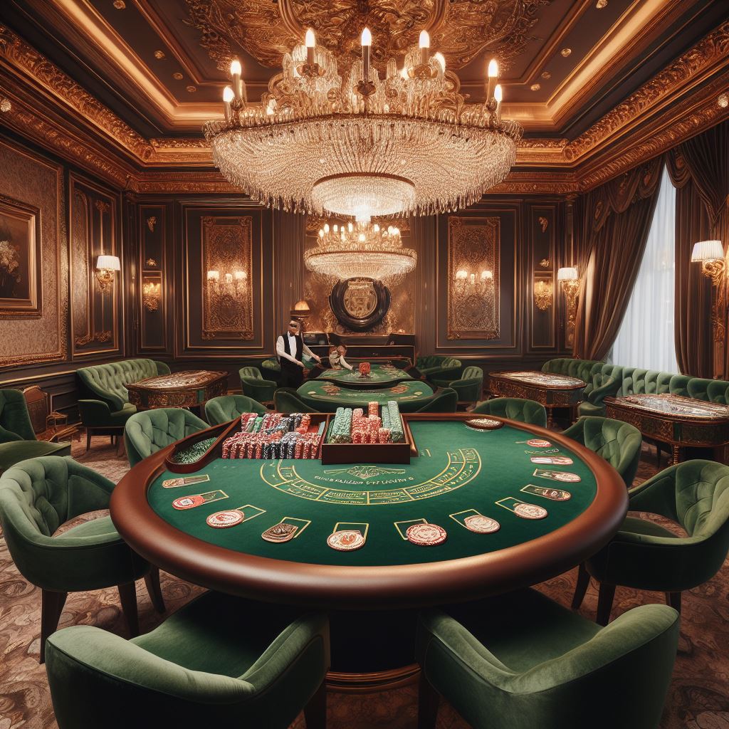 baccarat table