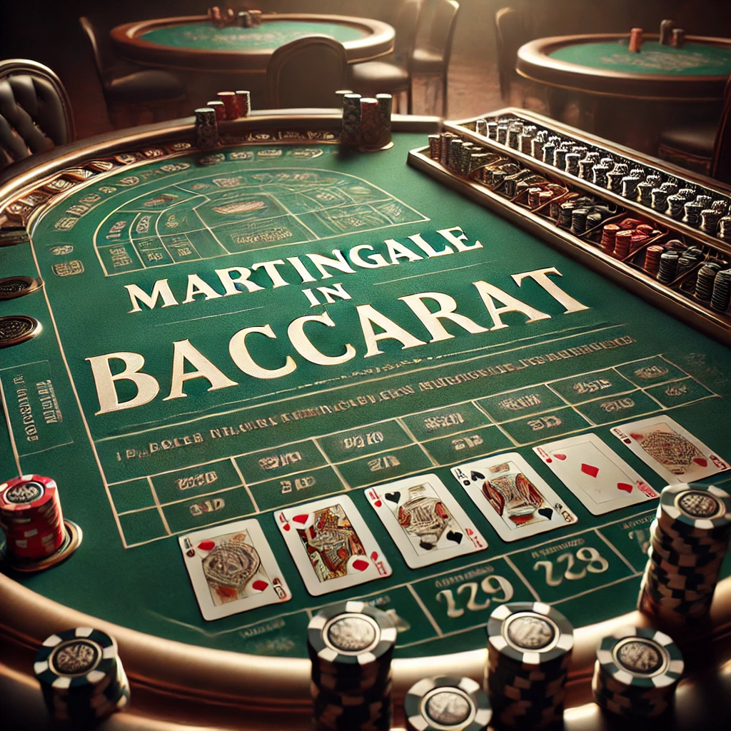 Martingale in Bacccarat